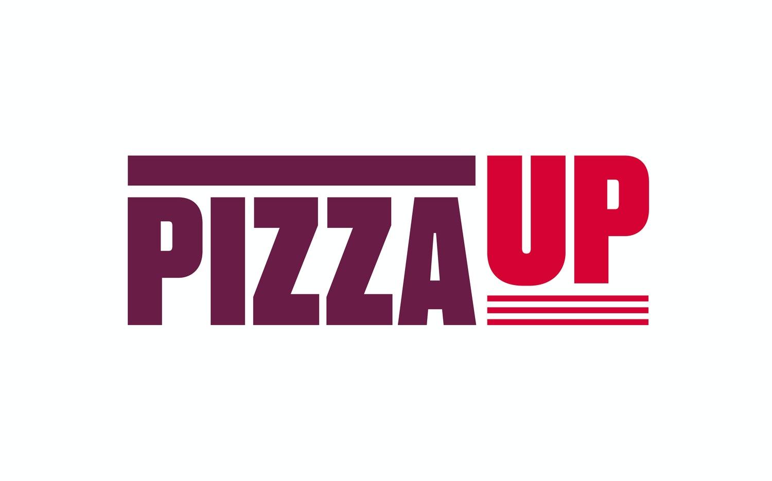 快餐行业PizzaUP手工披萨启用新LOGO