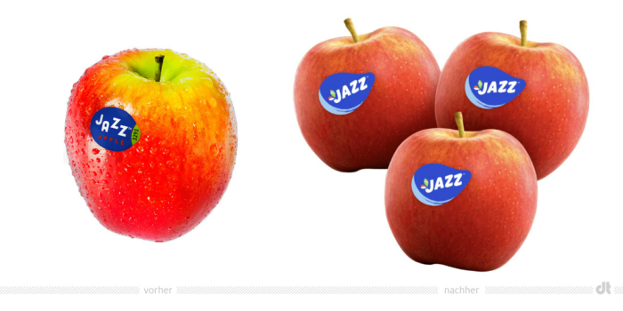 Jazz Apple标志新旧对比（左旧右新）