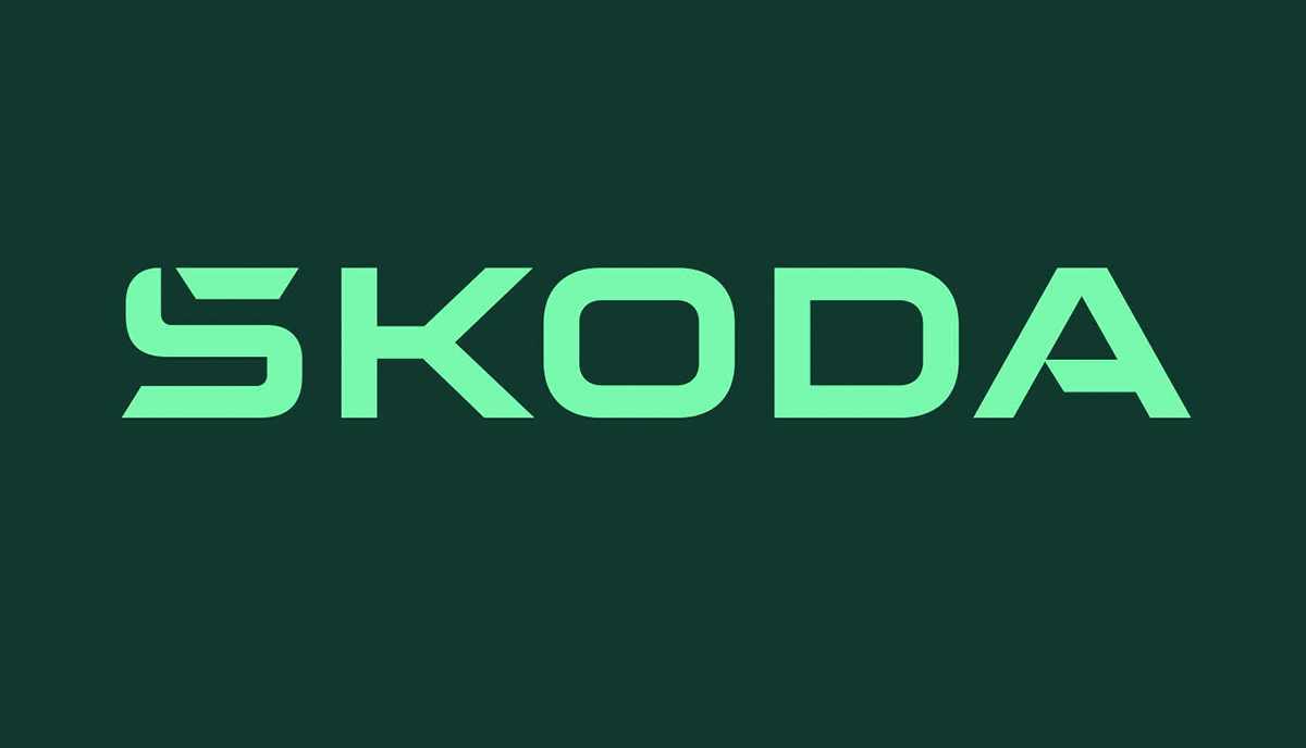 斯柯达LOGO字体