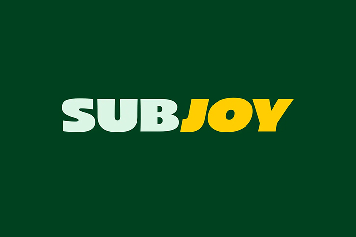 赛百味俄罗斯品牌升级：正式更名Subjoy并发布新LOGO，寓意